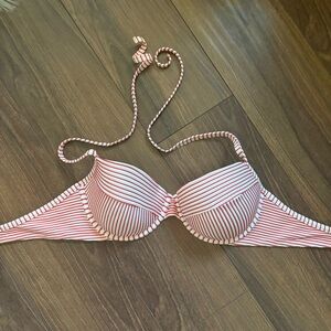 Shade & Shore Striped Bikini Top